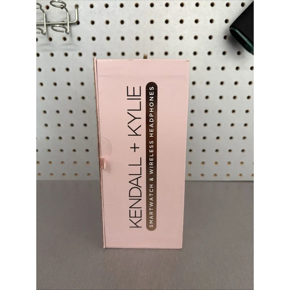 Kendall & Kylie Smart Watch & Wireless Headphones Pink iTouch Wearables Open Box